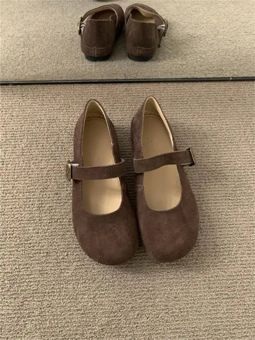 Xajzpa Shoes Rubber Slippers Slipers Women Shallow 2025 Round Toe Mary Janes Shallow Female Shoes Rubber Slippers 2025 Mary Janes Round